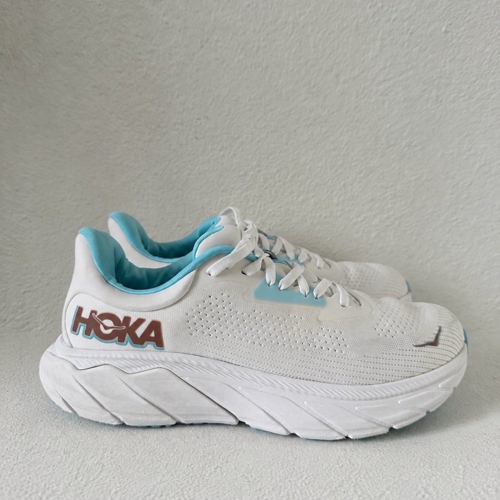 Hoka One One HOKA Arahi 7 Frost Rose Gold Sz 8.5 Running Shoes